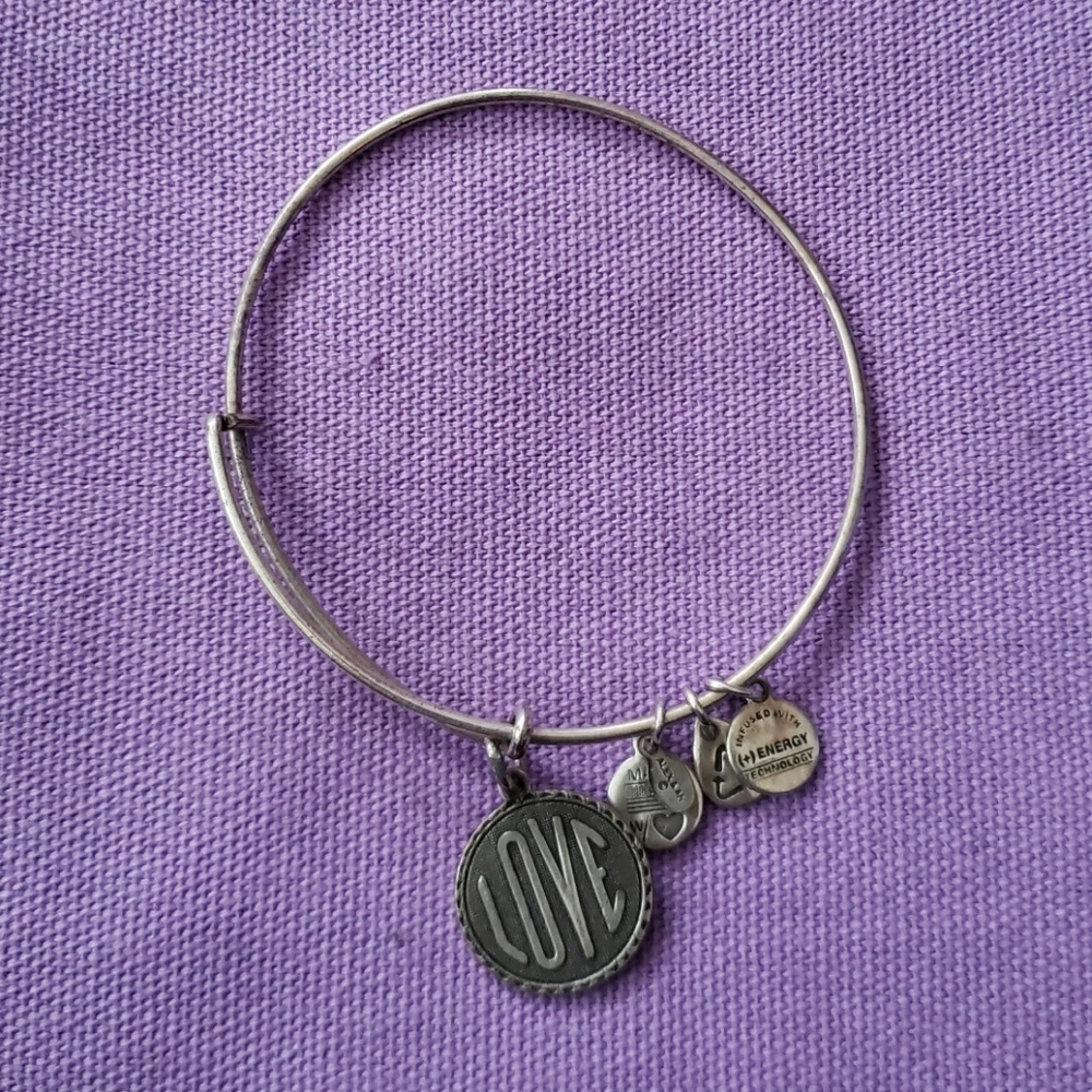 Alex and ani love braclet